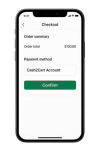 Checkout with Cash2Cart
