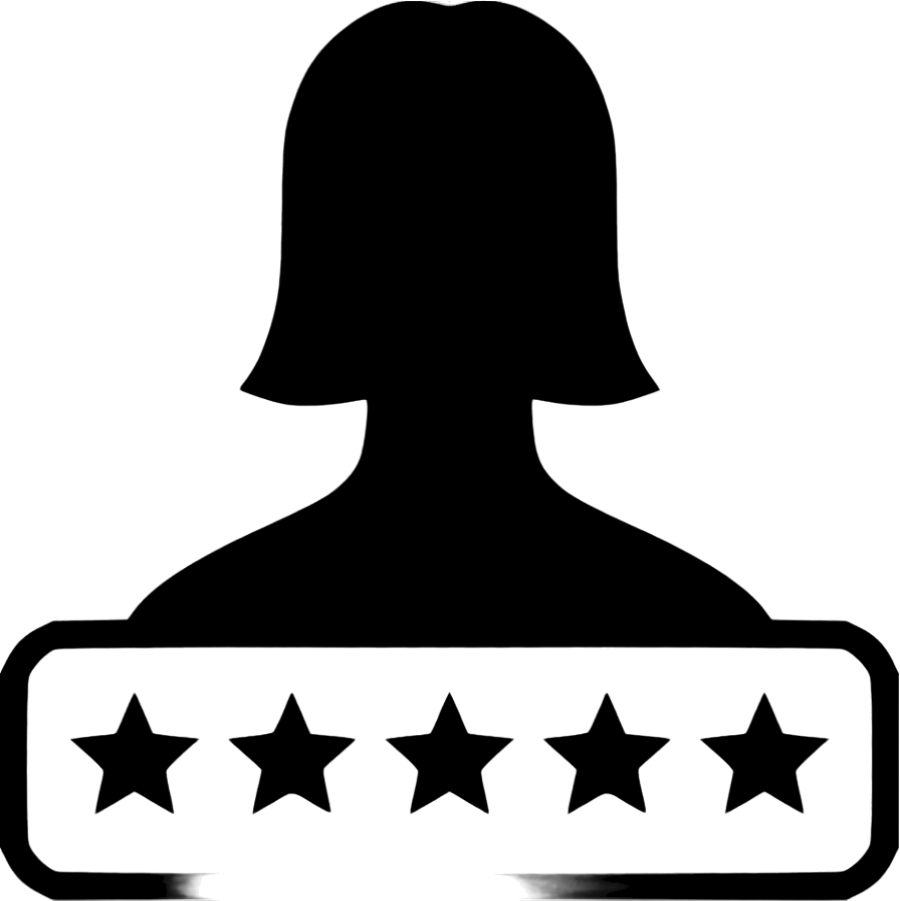 review favicon woman photoroom